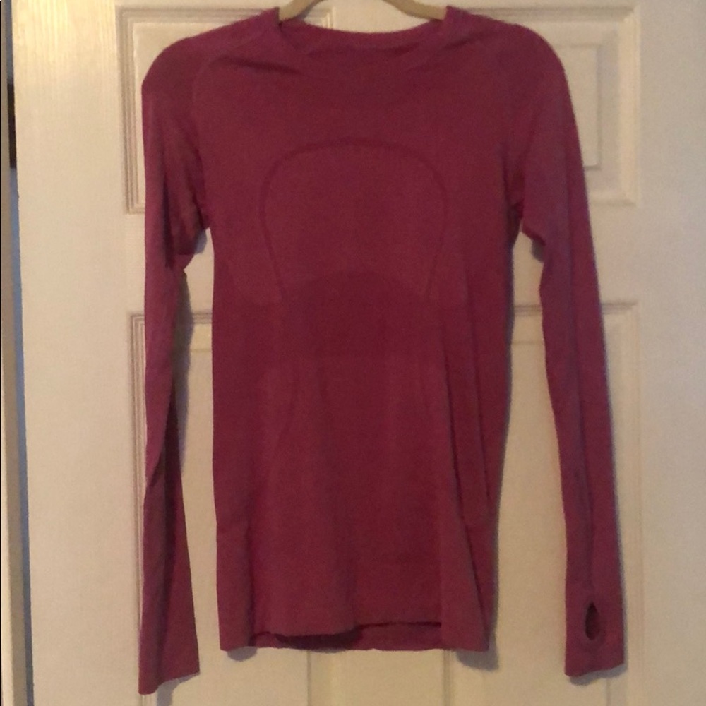 Lululemon Swiftly Tech Long Sleeve Pink